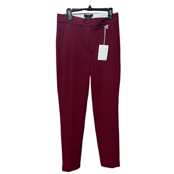 J.Crew 365 High Rise Cameron Pants in Burgundy - Picture 3 of 5